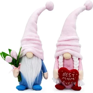 Mothers Day Gnomes Decorations Mother’s Day Best Mom Ever Gift for Adults & Children Christmas Birthday Valentine’s Day