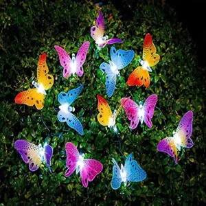 Multi Color LED String Light Solar Powered Outdoor Christmas Holiday Lighting Customizable Length 50000 Hours 1 Year
