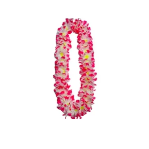 Multi Coloured Hawaiian Flower Leis Necklace 36pairs
