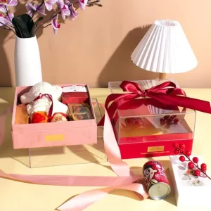 Multi Festival Celebration Empty Gift Box for Christmas Thanksgiving Birthday Party Favors Treats Packaging Treat Boxes