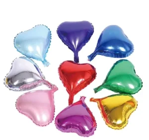 Multicolor Love Heart Foil Balloon for Valentine’s Day Party