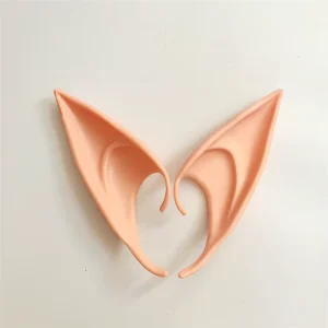 Mysterious Angel Elf Ears Latex Ears for Fairy Cosplay Costume Accessory Halloween Decoration Photo Prop Adult Kids Toy