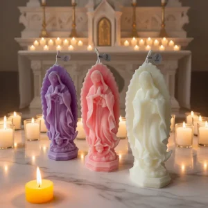 N-052 Madonna Soy Wax Aromatherapy Candle Creative Shooting Props Ornaments Figurines Ornaments Scented Candles
