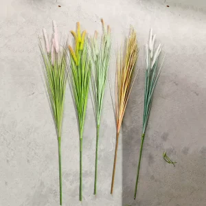 Natural Looking PVC Artificial Grass Bouquet for Hotel Airbnb Event Styling Graduation All Season Indoor Outdoor Use