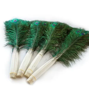 Natural Peacock Eye Peacock Feathers for Party Carnival Home Wedding Centerpiece Xmas Vase Holiday Decor DIY Craft Floral