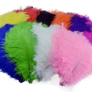 Natural Plume Ostrich Feathers for Party Carnival Home Wedding Centerpiece Xmas Vase Holiday Decor Craft Floral