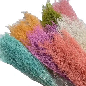 Natural Preserved Mugwort Flower Bouquet for Valentine’s Day Home Decor