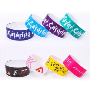 Nautical Digital Printed Waterproof Ticket Paper Event Wristbands Personalized Customize Promotional Novelty Gifts