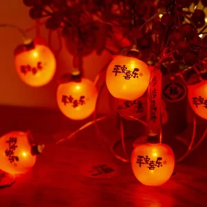 New Chinese Lucky Shaped Festive Decorative String Lights Suitable for Holiday Scene Decoration and Atmosphere Lighting