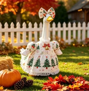New Christmas Porch Goose Costume 23 inch Large White Goose Costume Manufacturer