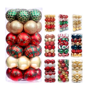 New Christmas Tree Balls Ornaments Custom Christmas Balls Sets Adornos De Navidad Christmas Decorations