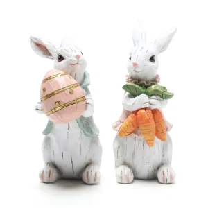 New Cross border Easter Bunny Resin Indoor Desktop Decoration Creative Home Ornament