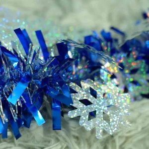 New Design Waterproof Plastic Christmas Tree Decoration Garland Flashing Lights Back School Party Supplies