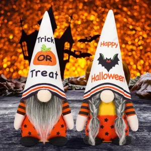 New Halloween Pumpkin Bat Faceless and Rudolph Doll Fabric Decoration Pendant for 5 7 Years 0 10cm