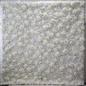 New Marriage Wedding Reception Backdrop Decoration Artificial Flower Wall Materials Wedding Stage Decoration Backdrop Suppliers