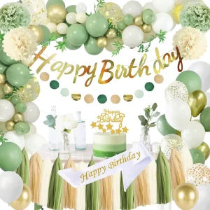 New Models Rose Gold Birthday Balloon Set Happy Birthday Banner Decoration Party Scene Decoration Balloon Set