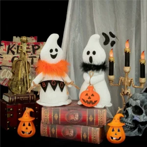 New Product Halloween Ghost Table Ornament Ghost Festival Home Decoration Ghost Doll Indoor