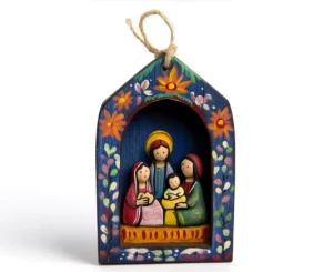 New Product Religion Style Wooden Table Decoration Crafts Hanging Pendant Creative Festival Gifts