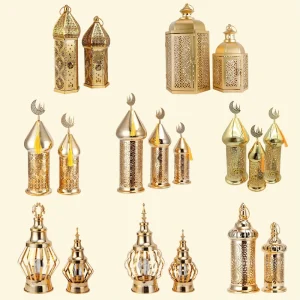 New Ramadan Decoration Indoor Floor Tabletop Lantern Lamp Festival Hanging Battery Lamp