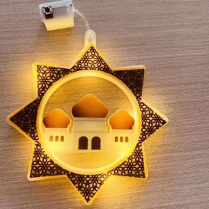 New Style LED Hanging Lights Festive Decorative Lights Outdoor Christmas Eid Al Fitr Ramadan Kareem Home Aid Decorative