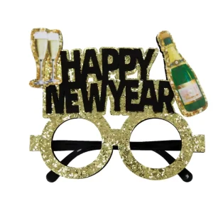 New Style New Year Glasses Photo Props Happy New Year Party Decorations Supplies