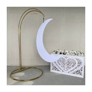 New Style Wedding Backdrop Wedding Decorations Moon Shaped Decorations