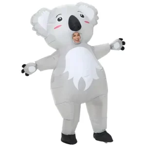 New Unisex Koala Inflatable Polyester Mascot Costume 150 190cm Funny Halloween Adult Cosplay Party Couple Riyuehong In Stock