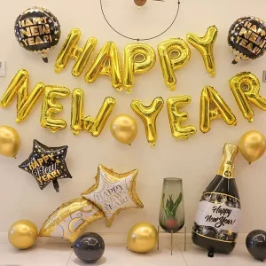 New Year Balloons