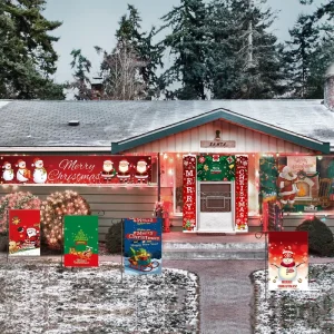 New Year Festival Indoor Outdoor Banners Christmas Decorations for Parties
