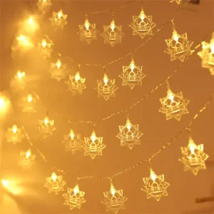 New Year Festival Wedding Hanging LED Light String Eid Ramadan Festivals Decoration