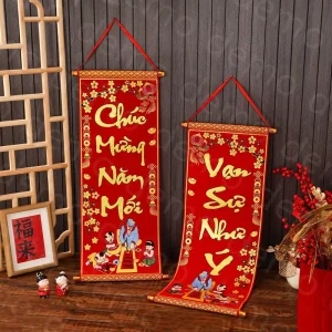 New Year Party Banner Chinese Knot Pendant Traditional Mascot Eco friendly and Reusable Home Decoration