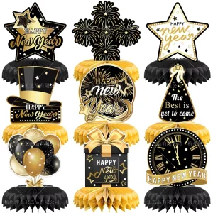 New Year Party Decoration New Year Honeycomb Set Decoration to Celebrate the New Year Honeycomb Ball Decoration