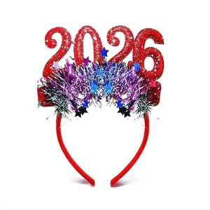 New Year and Christmas Celebration Party Props and Decorations Holiday Party Headbands