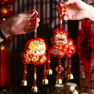 New Year’s Blessing Decorative Pendant for New Year Party Decoration