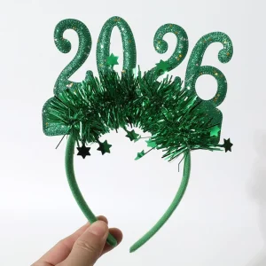 New Year’s Eve Christmas Party Decoration Hair Hoop New Year Party Glitter