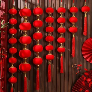 New Year’s Lantern New Year’s Day Decoration Shopping Mall Outdoor Chinese Style Hanging Decorations Spring Festival Decorations