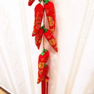New Year’s Living Room Decorations Festive Spring Festival Decorations Hot Chili Skewers Supermarkets Pendants