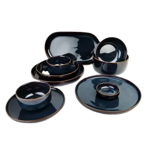 Newly Round Small Ceramic Reactive Dish Ceramic Condiment Dish