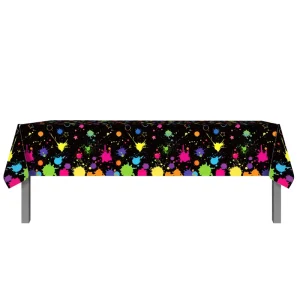Nightlight Cartoon Tablecloth PE Plastic for Graduation Party Christmas & Mother’s Day