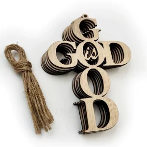 Novelty Creative Home Decoration Festival Gift Handmade Decorative Pendant Religious Cross Exquisite Religious Crafts