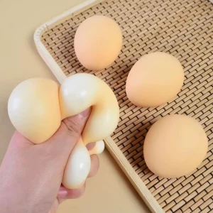 Novelty Smart Eggs Squishy Toy Educational Stress Relief Squeeze Ball Vent Decompression Gift for Adults