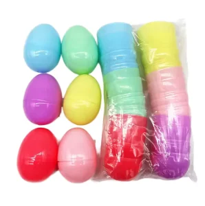 OEM Classic 6-inch High 12-Piece/Bag Soft-Pressed Plastic Easter Eggs for Easter Egg Hunt Games for Easter Christmas Other