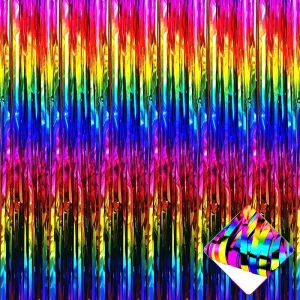 OEM Header Card Optional Festival-ready Glitter Effect 1.4 Foil Streamers for Festival Decor Party Supplies