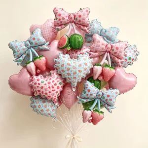 Ocean Birthday Theme 5pcs Foil Balloon Set Shell Starfish Aluminum Balloon for Birthday Party Decor CE/CPC
