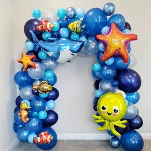 Ocean Theme Party Decoration Balloon Birthday Theme Party Decoration Birthday Party Suppliers