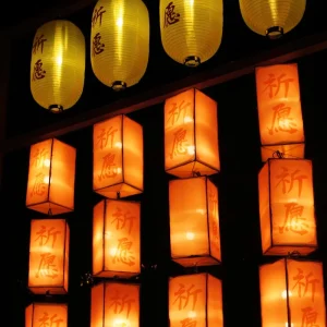 Orient Lantern Chinese Designs Outdoor Waterproof All Christmas Lighted With Light for Outdoor Christmas Holiday Lantern