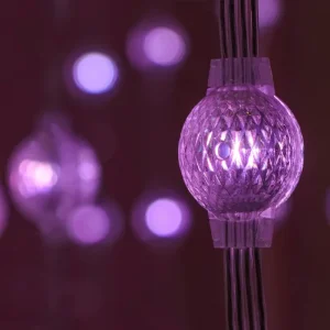 Outdoor Christmas Ball Decoration LED Pixel Mapping Ball Curtain 3D DMX RGB LED Pixel Ball Lighting