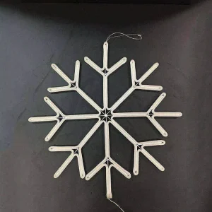 Outdoor Christmas LED Snowflakes Motif Lights Holiday Decorations with Dazzling Effect