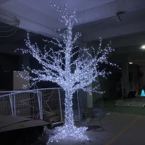 Outdoor Commercial Christmas PVC 3D Arch Large Ornament Giant LED Tree Motif Lights