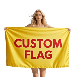 Outdoor Custom 3x5ft Sublimation Blank Customized Banner Personalized Design Any Logo Flying Soccer Team Flag Polyester